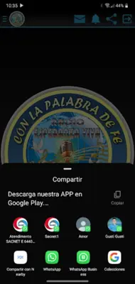 Radio Esperanza Viva 92.5 FM android App screenshot 1